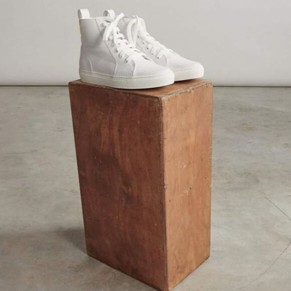 NIB Thakoon Pull On High Top Sneaker - White - Picture 11 of 11